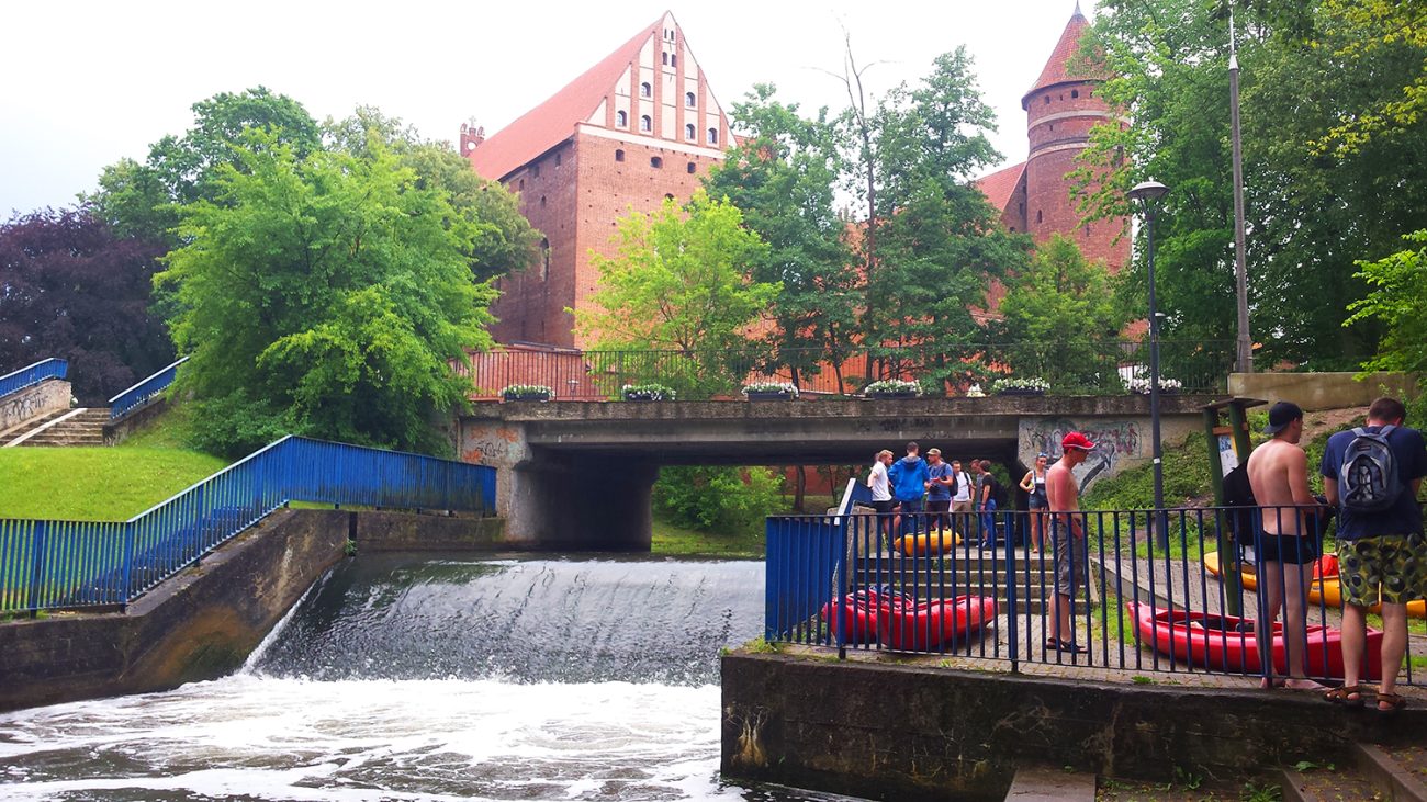 Spływy kajakowe rzeką Łyną